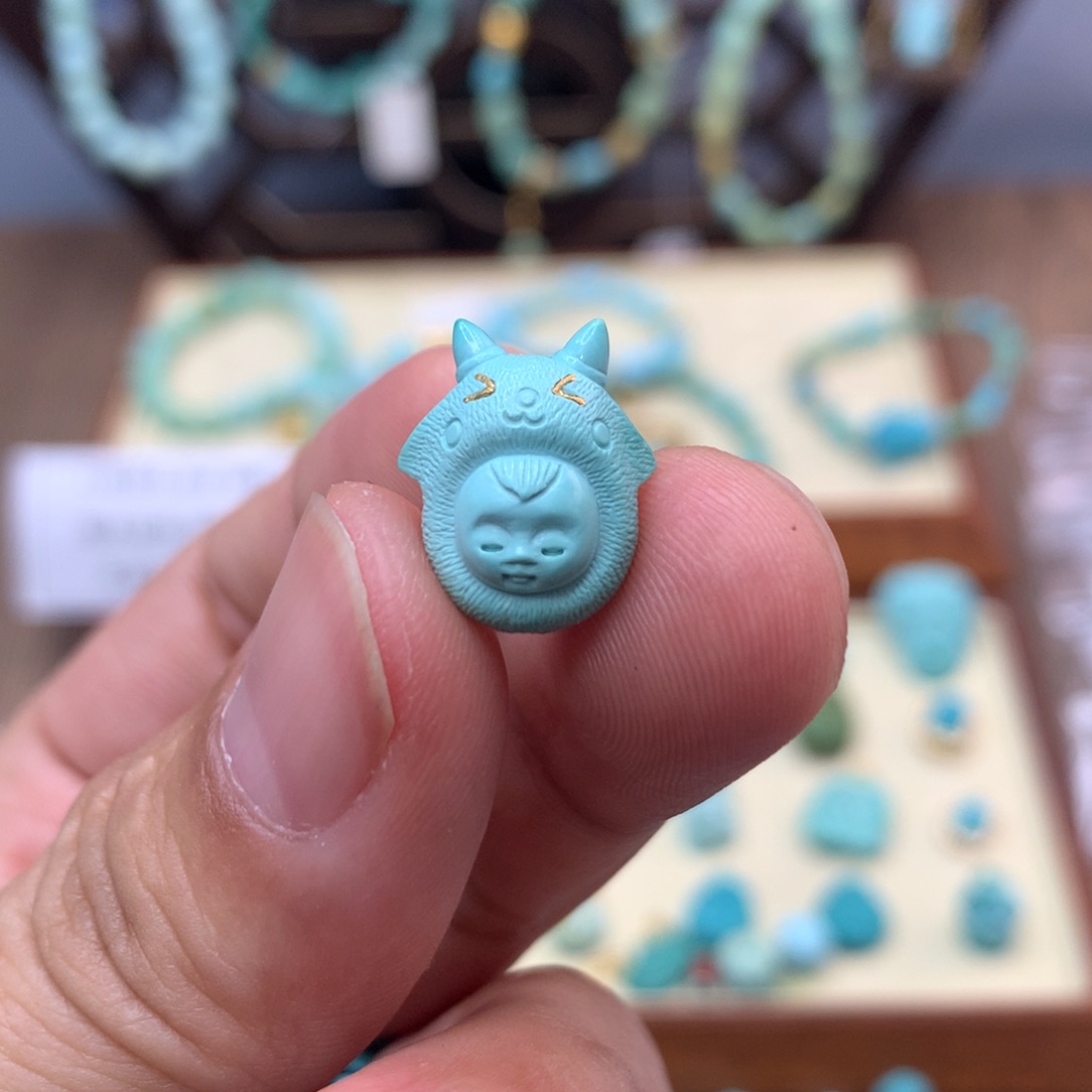 绿松石48未镶嵌配饰