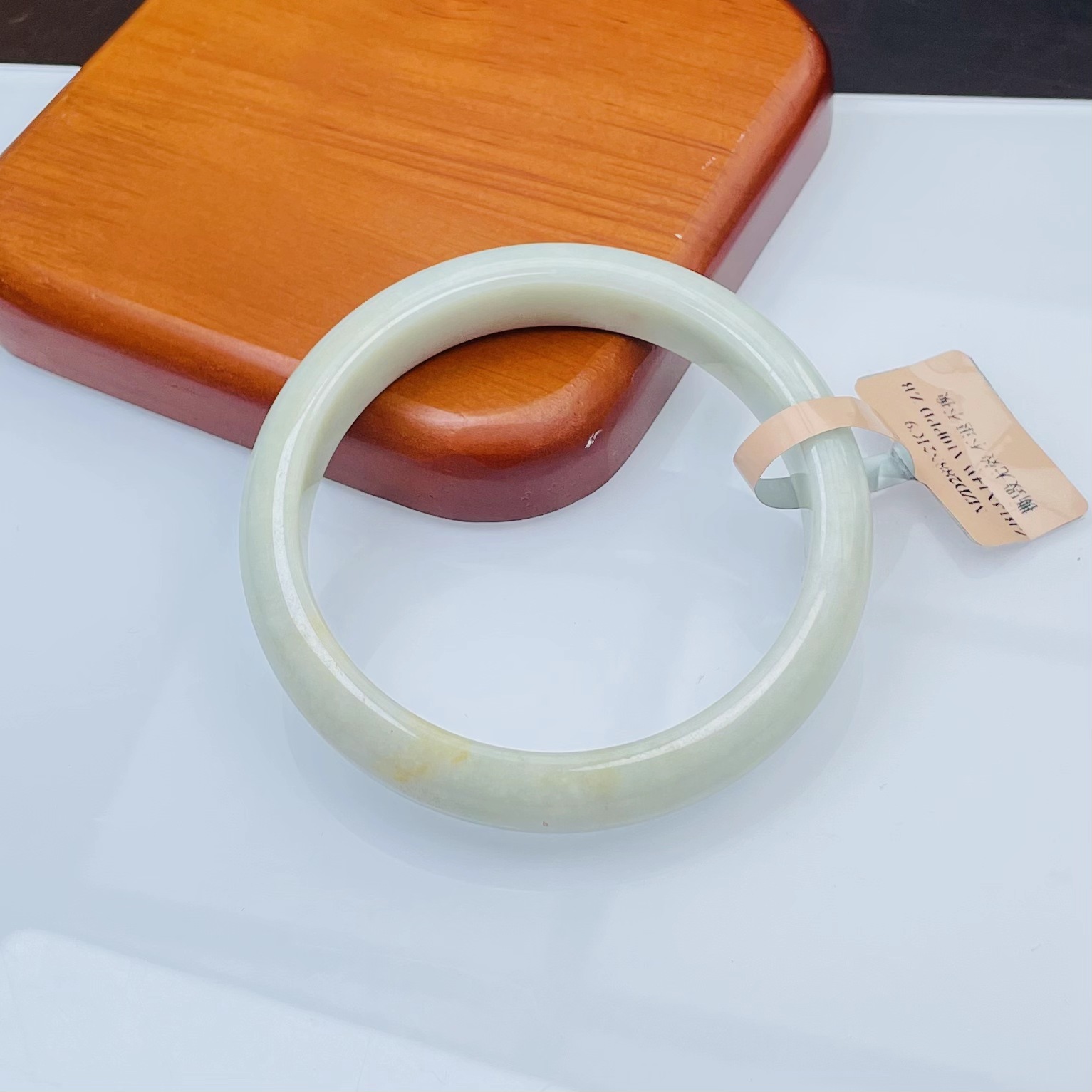  【秋姐翡翠】天然A货翡翠手镯59圈&Q2-14