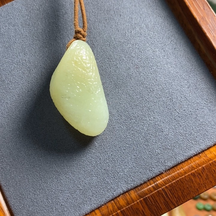和田玉吊坠(不含链)未镶嵌我***顺