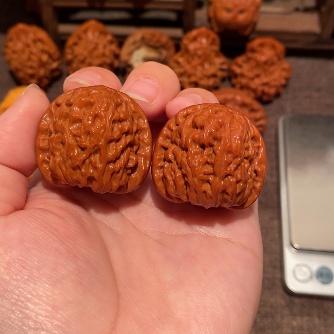 文玩核桃吊坠33小狮子526