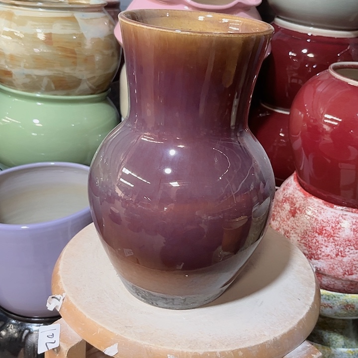 瓶口12高27无孔景德镇陶瓷学院满29包邮