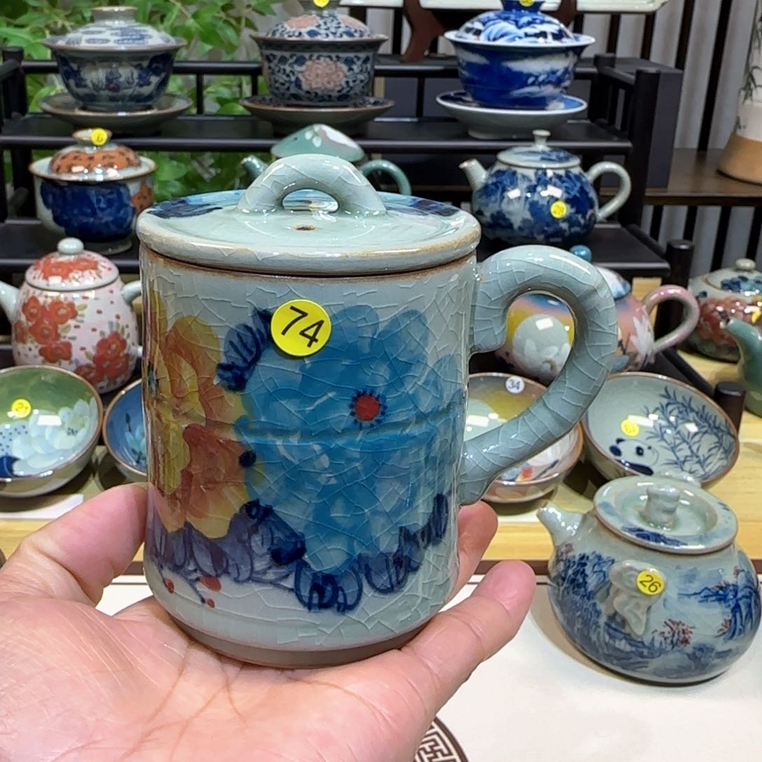 景德镇陶瓷手绘作品