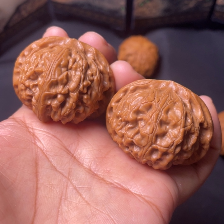 文玩核桃把件42宫灯