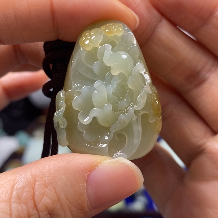 和田玉挂件未镶嵌长*