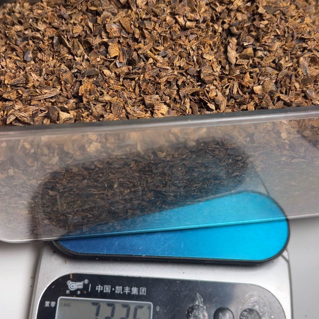 沉香沉香碎屑态*！海南天然老白棋沉水树丁切料732g