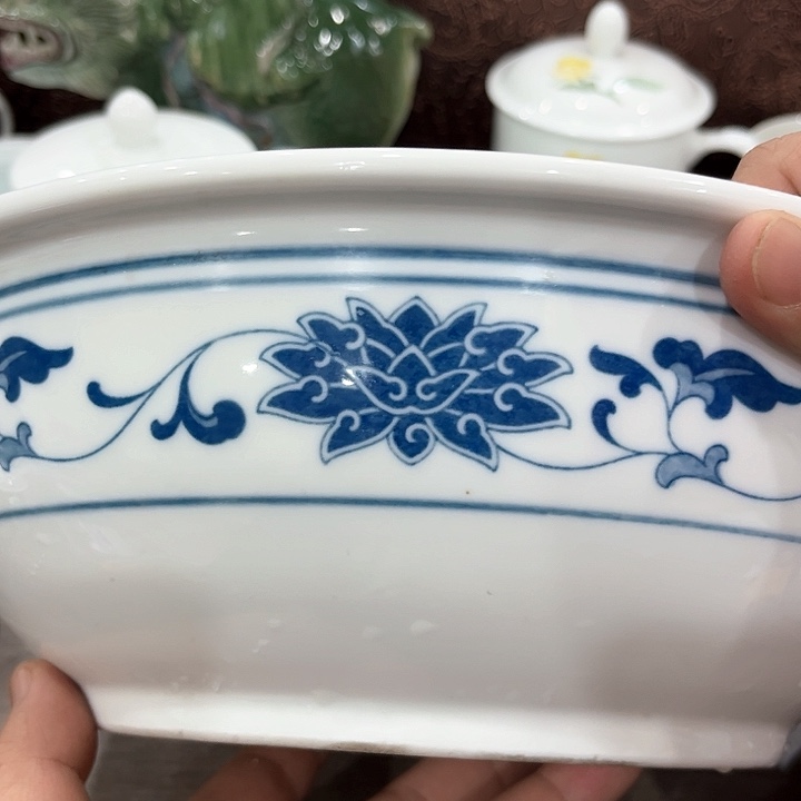 釉下五彩的瓷器和，