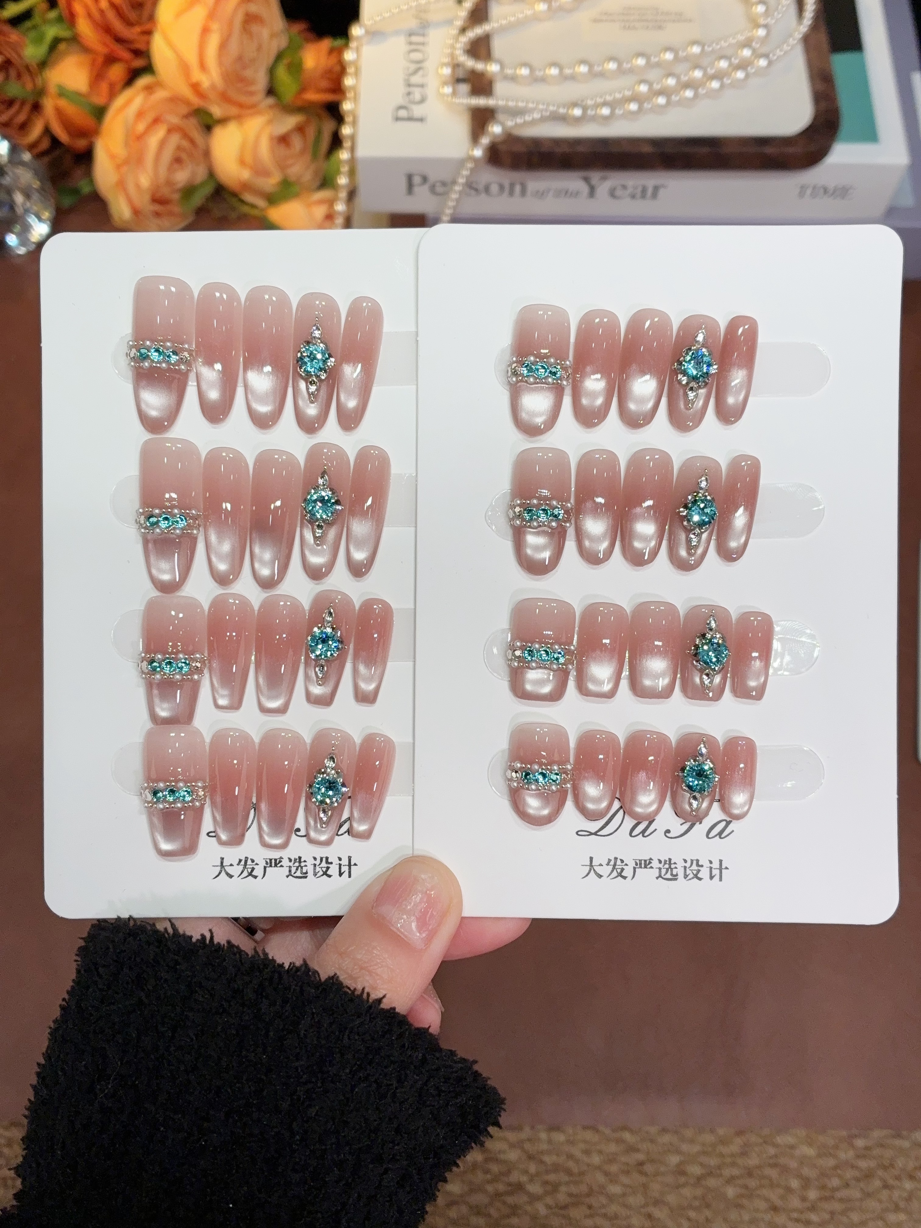 【蓝眼泪】华子钻——大发手工穿戴甲