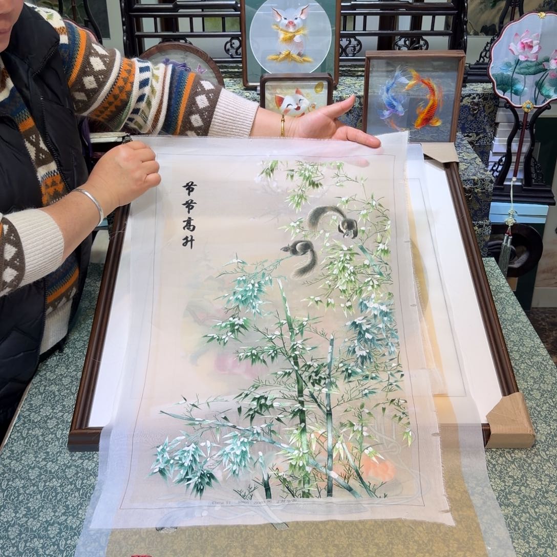 刺绣手工苏绣工艺