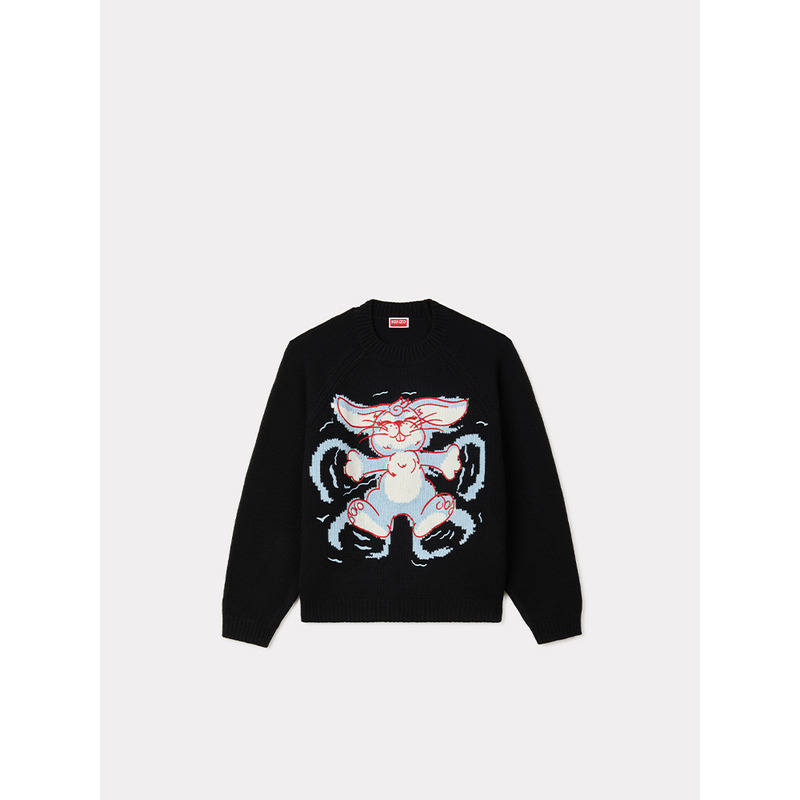 【季末特惠】Kenzo Winter Holidays 26春夏新品兔子图案毛衣