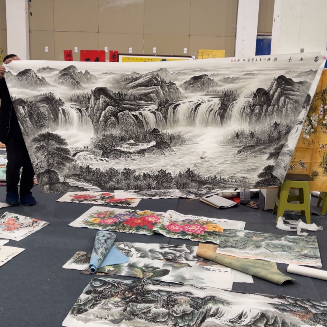 国画处理作品看好再拍哦