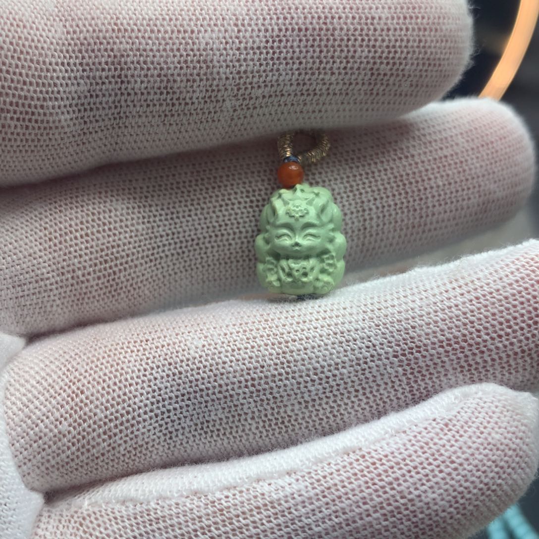 绿松石挂件未镶嵌