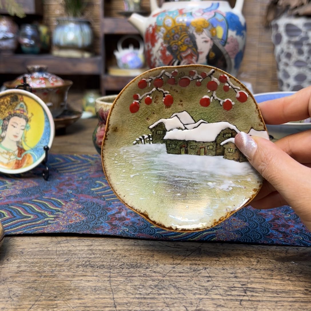 瓷片景德镇刘道标老师