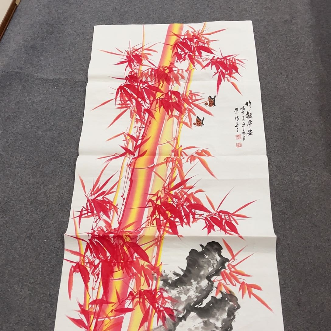 国画D国画单幅任发