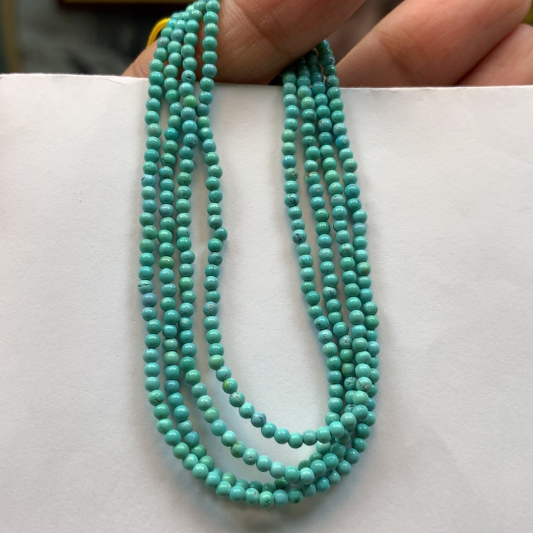 绿松石长链未镶嵌