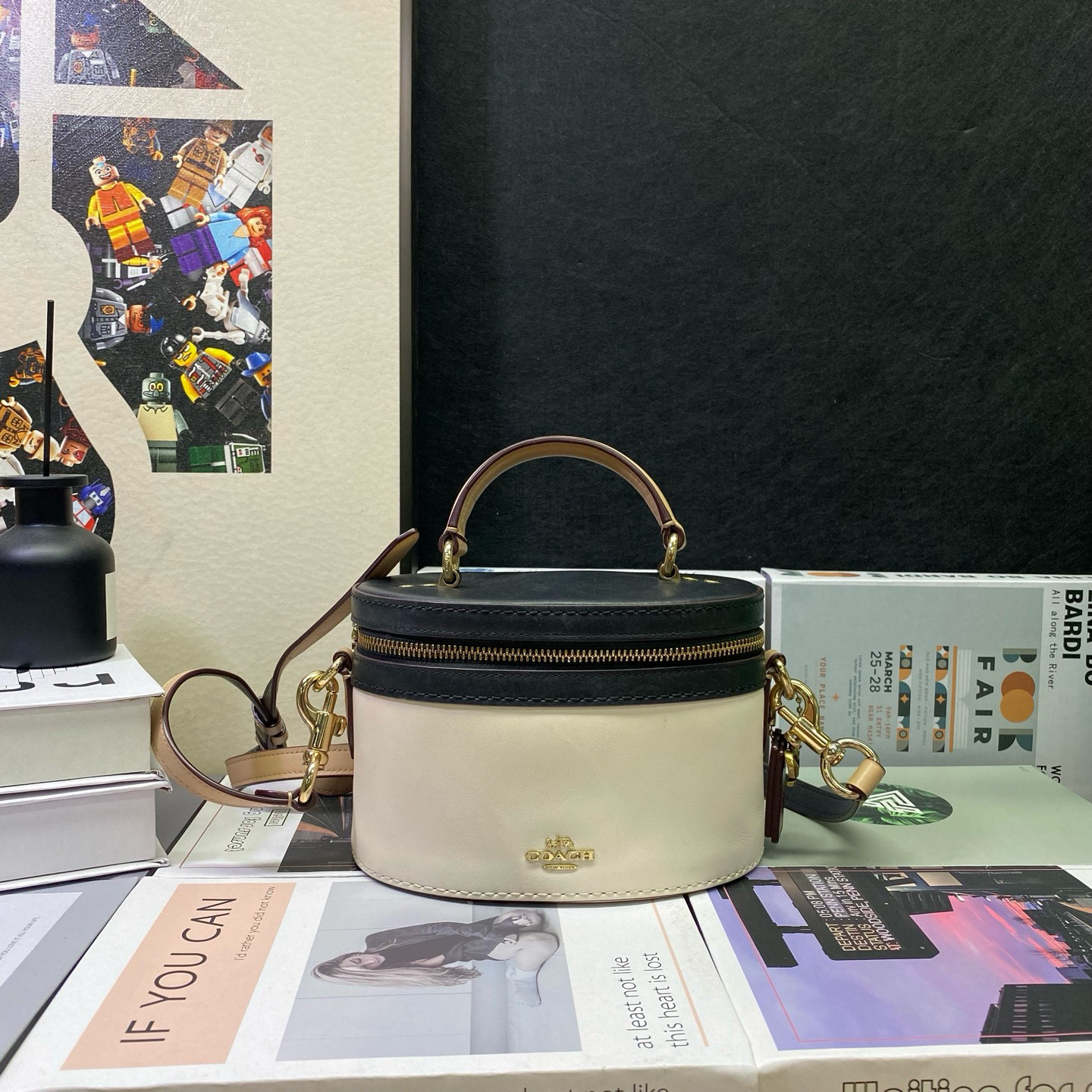 95新 COACH/蔻驰 23451斜挎包19*14