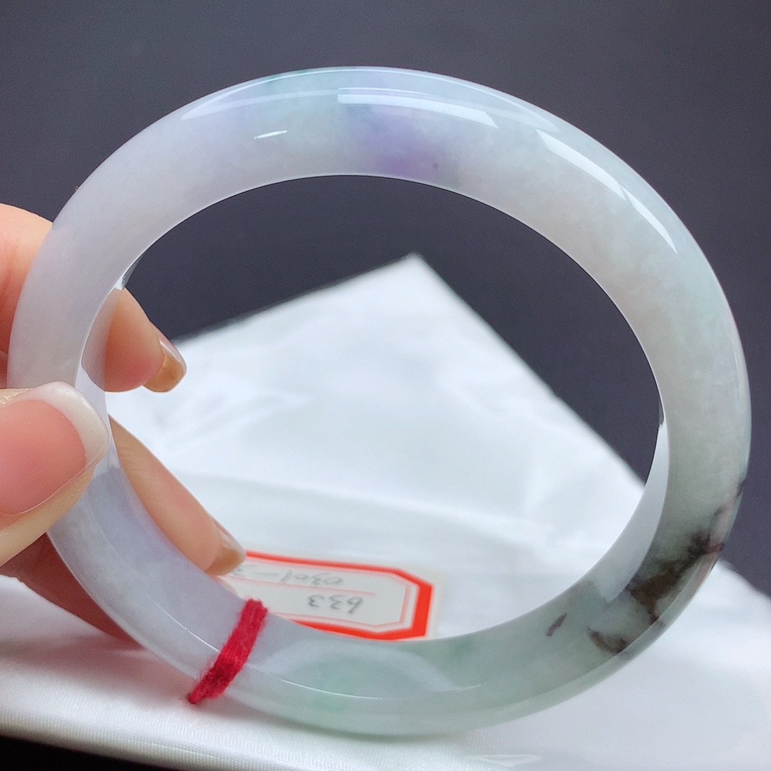 翡翠手镯未镶嵌63.7圈口