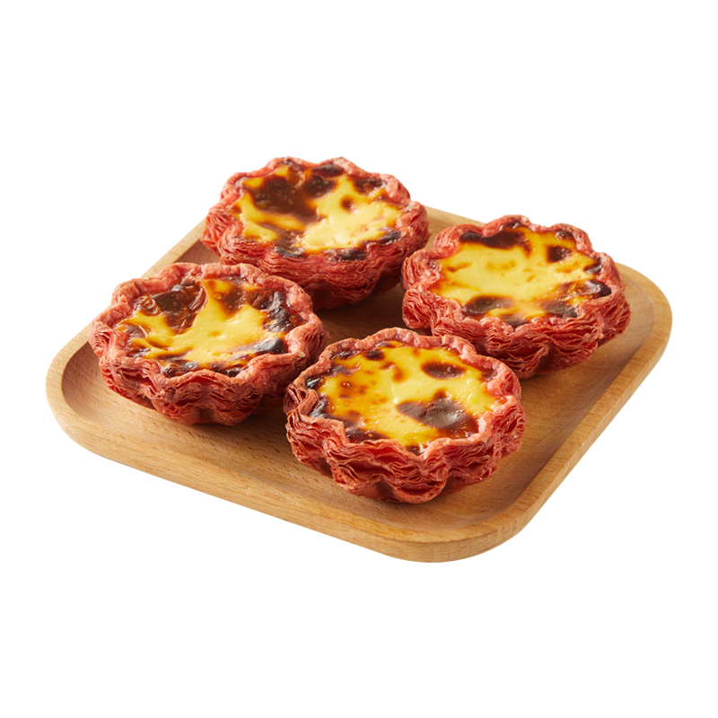 【“莓”烦恼】润发脆脆蛋挞（草莓味）220g（4只/盒）