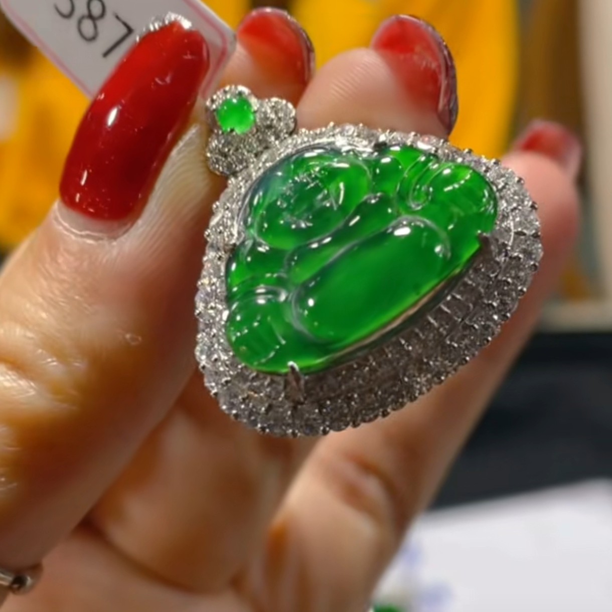 天然A货翡翠假一罚四（多样性发货拍一发一）