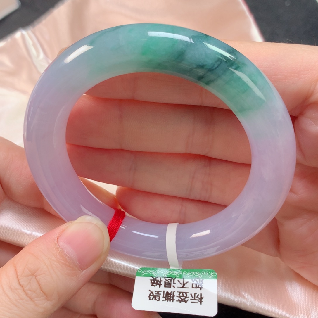 未镶嵌手镯翡翠缅甸天然翡翠手镯5354