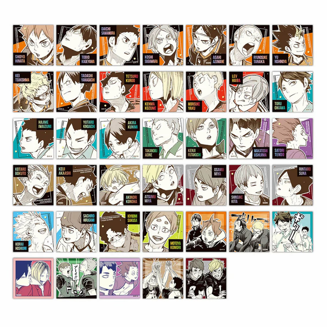 排球少年 jf2026 原画贴纸js 周边盲盒代拆