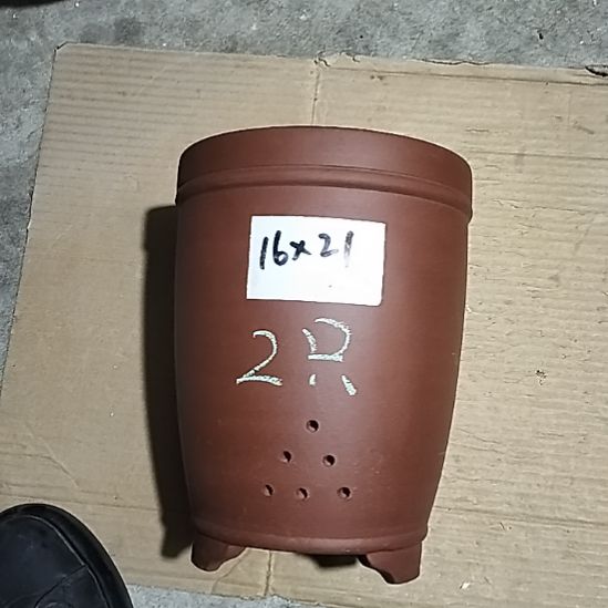 紫砂红泥三线两个