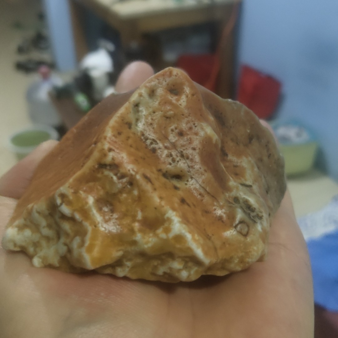 阿拉善戈壁石摆件风化