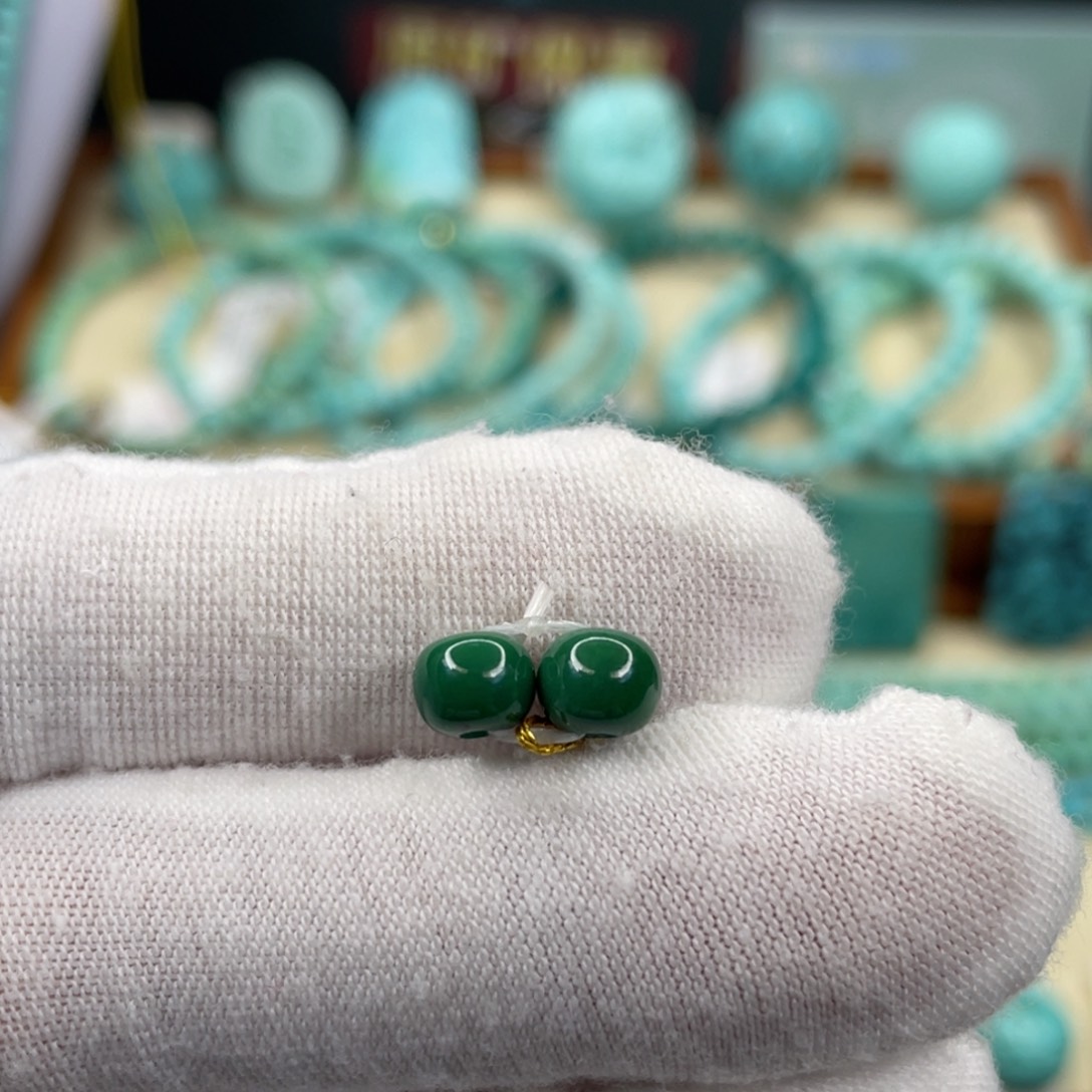 绿松石未镶嵌配饰