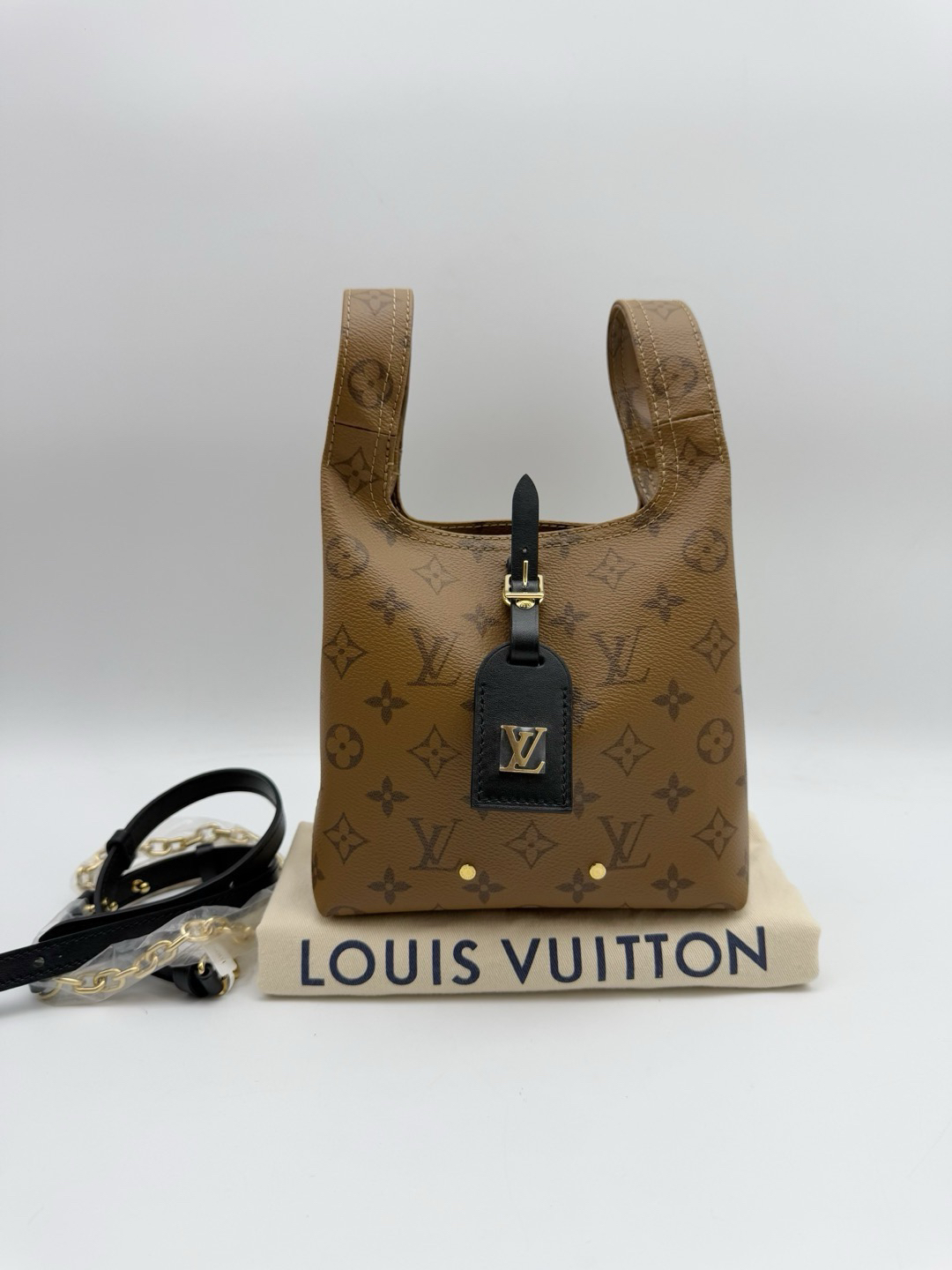 95新 LouisVuitton/路易威登 Atlantis Bb 菜篮子