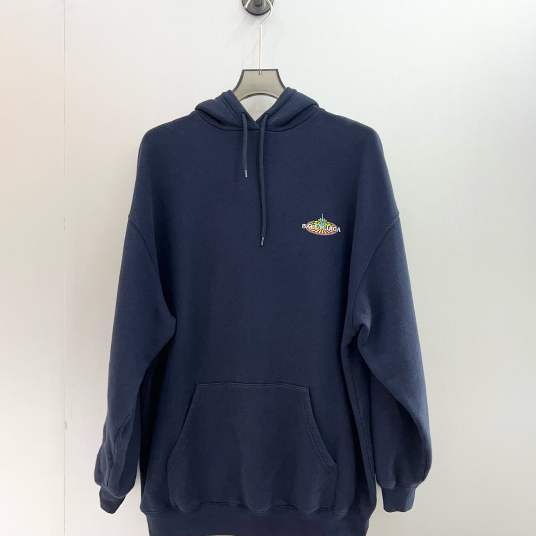 99新 Balenciaga/巴黎世家 铁塔小标帽衫/M码（北京）