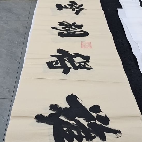 翰墨申国栋老师作品一副