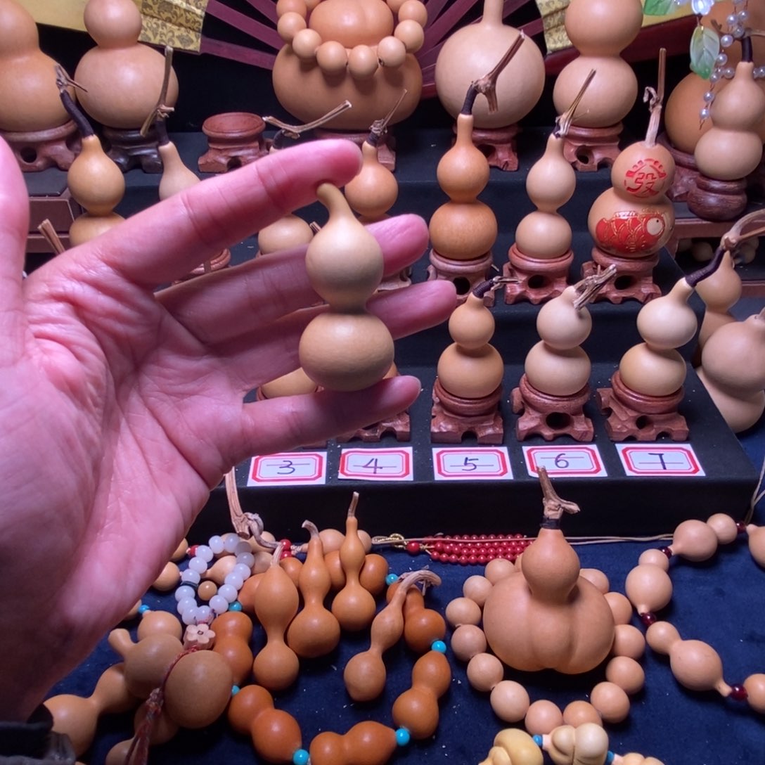 一***！手把件盘玩小葫芦