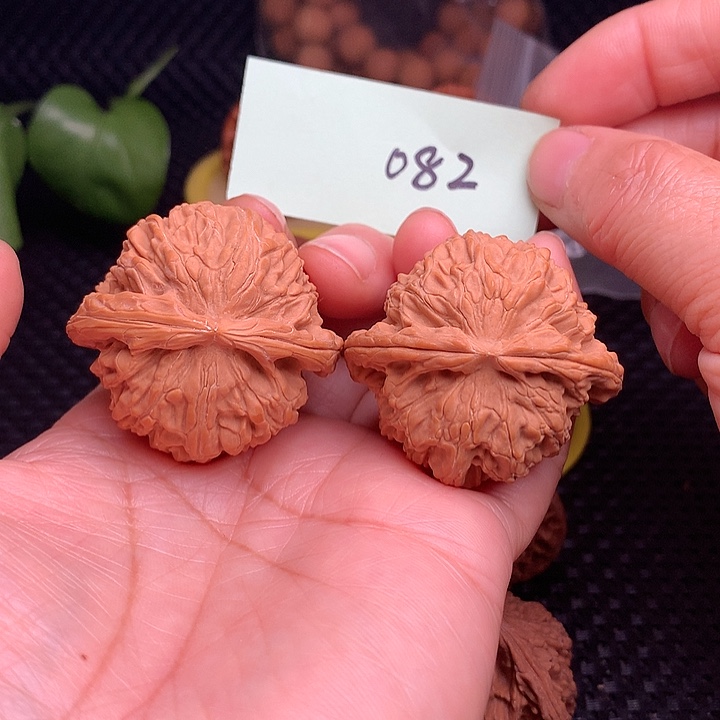 【闪购商品】把件文玩核桃41闷白082
