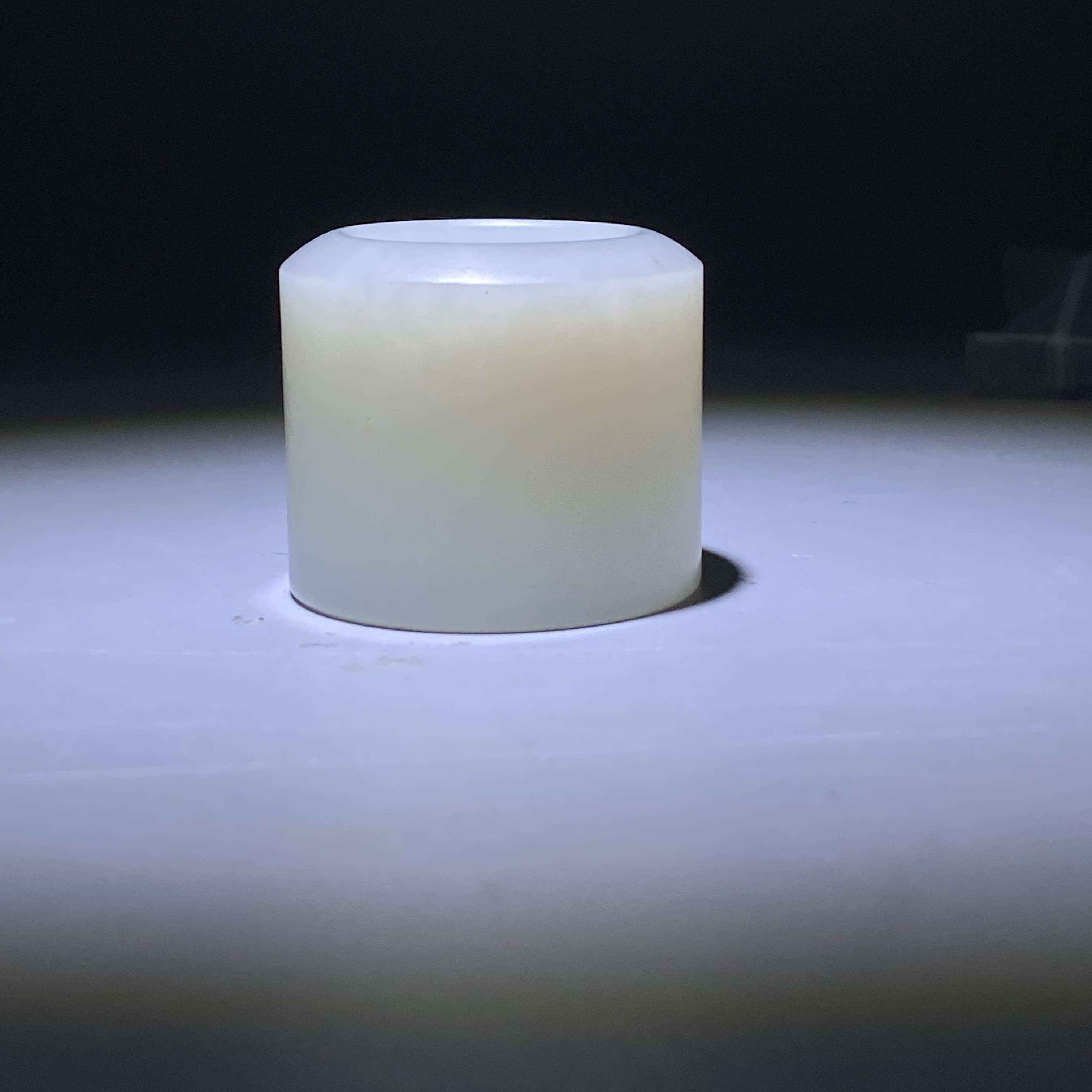 清-古玉素面扳指2503210013