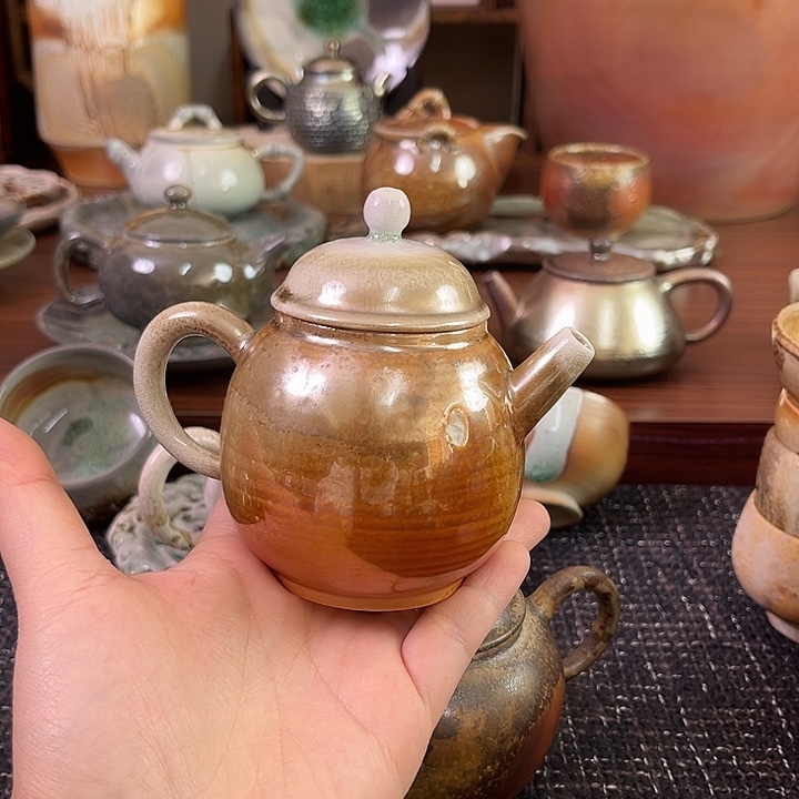 柴烧中白泥窑宝微瑕福利