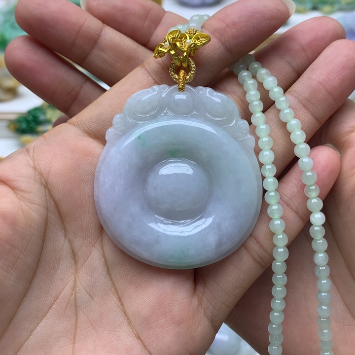 颈饰未镶嵌翡翠翡翠