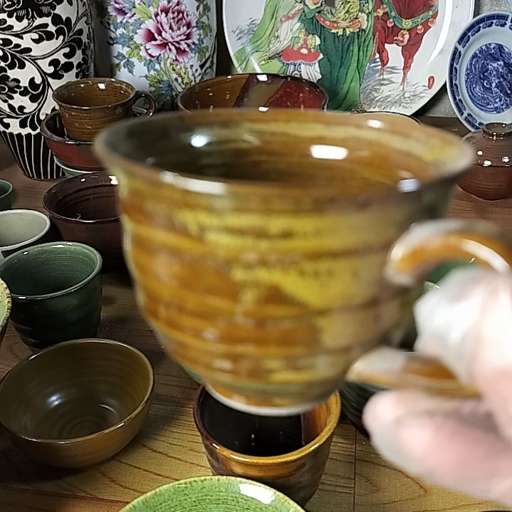 盘瓷片陶瓷杯盘壶碗都有