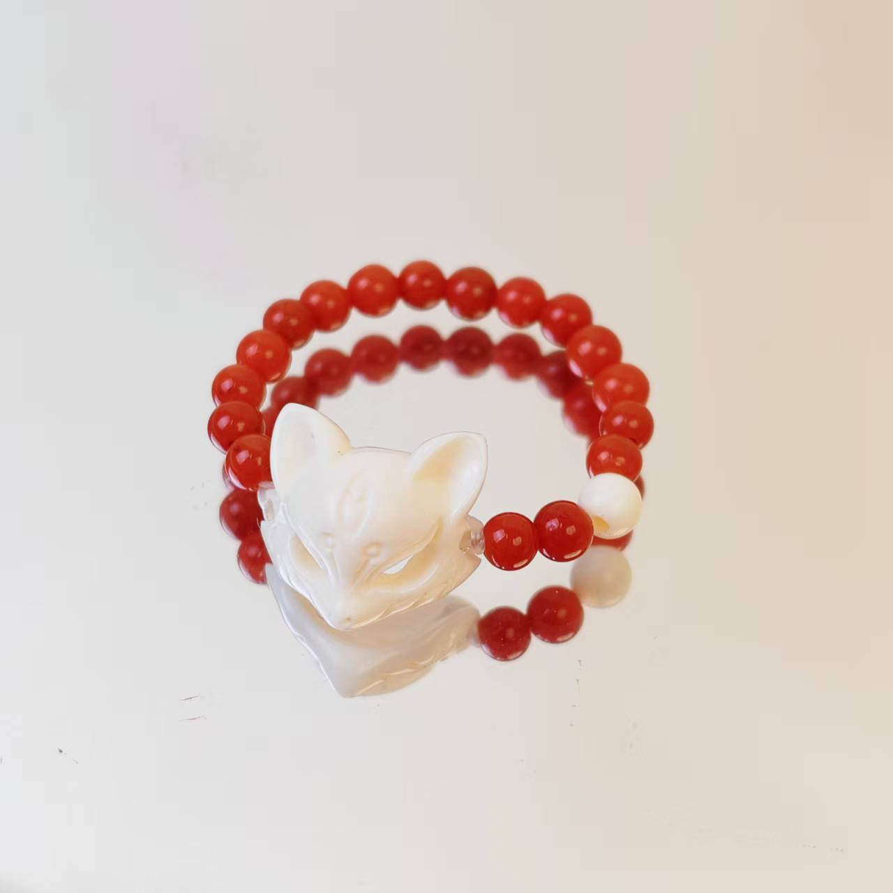 猛犸小狐狸面具戒指（多样性发其一）