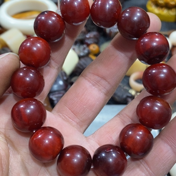 滴血莲花菩提吊坠