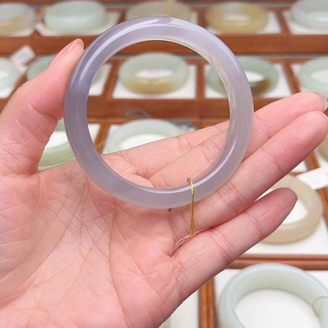 和田玉手镯未镶嵌52.2