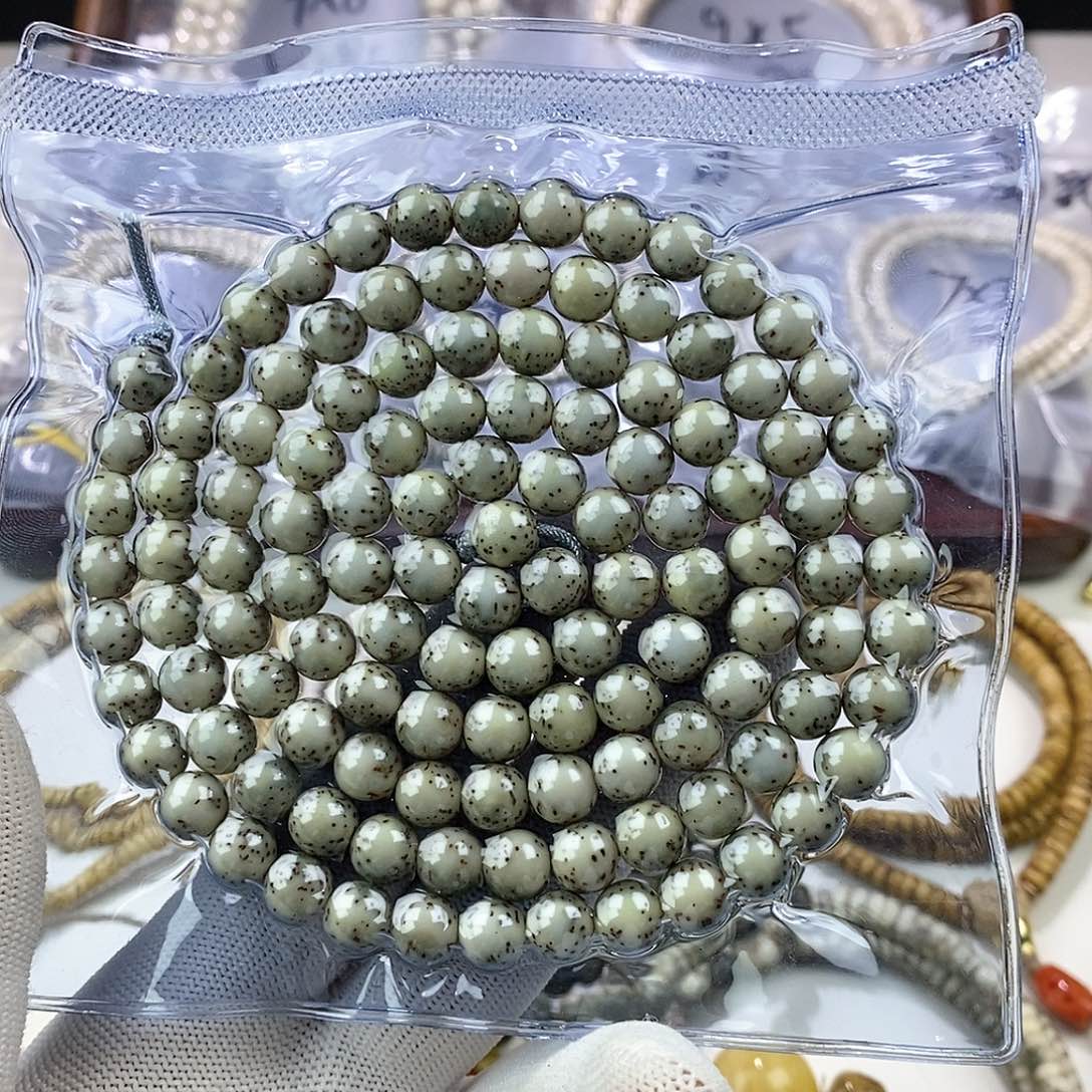 星月菩提吊坠河豚圆珠0.8