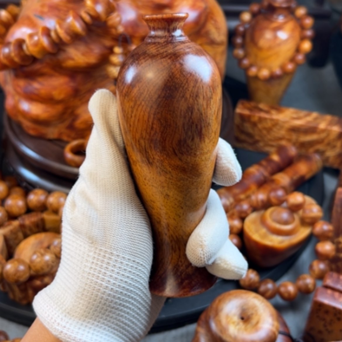 【闪购商品】松木（琥珀木）把件