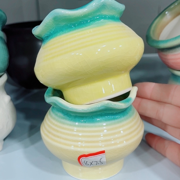 多肉陶瓷花盆满10元包邮