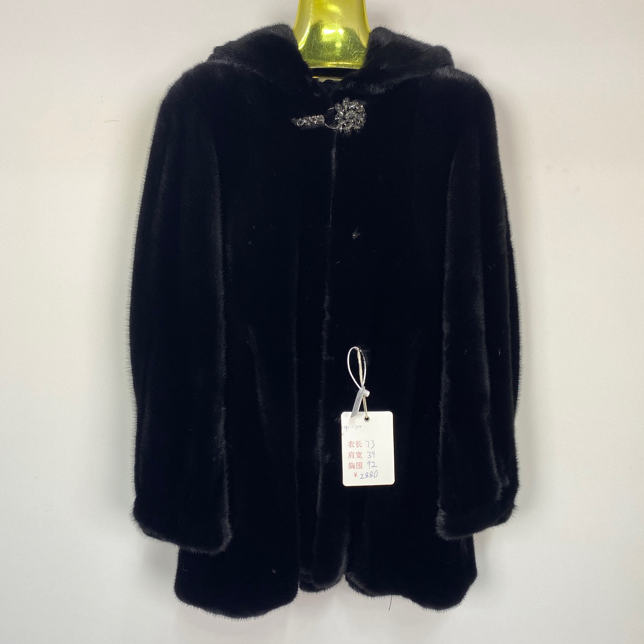 100斤以下 时尚外套水貂毛气质女士百搭冬季休闲