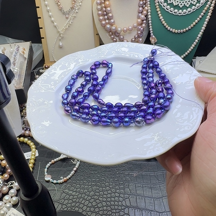 耳饰合金淡水珍珠