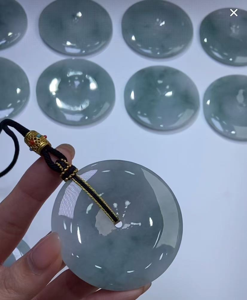 311920/天然缅甸翡翠A货平安扣   多样性一件发