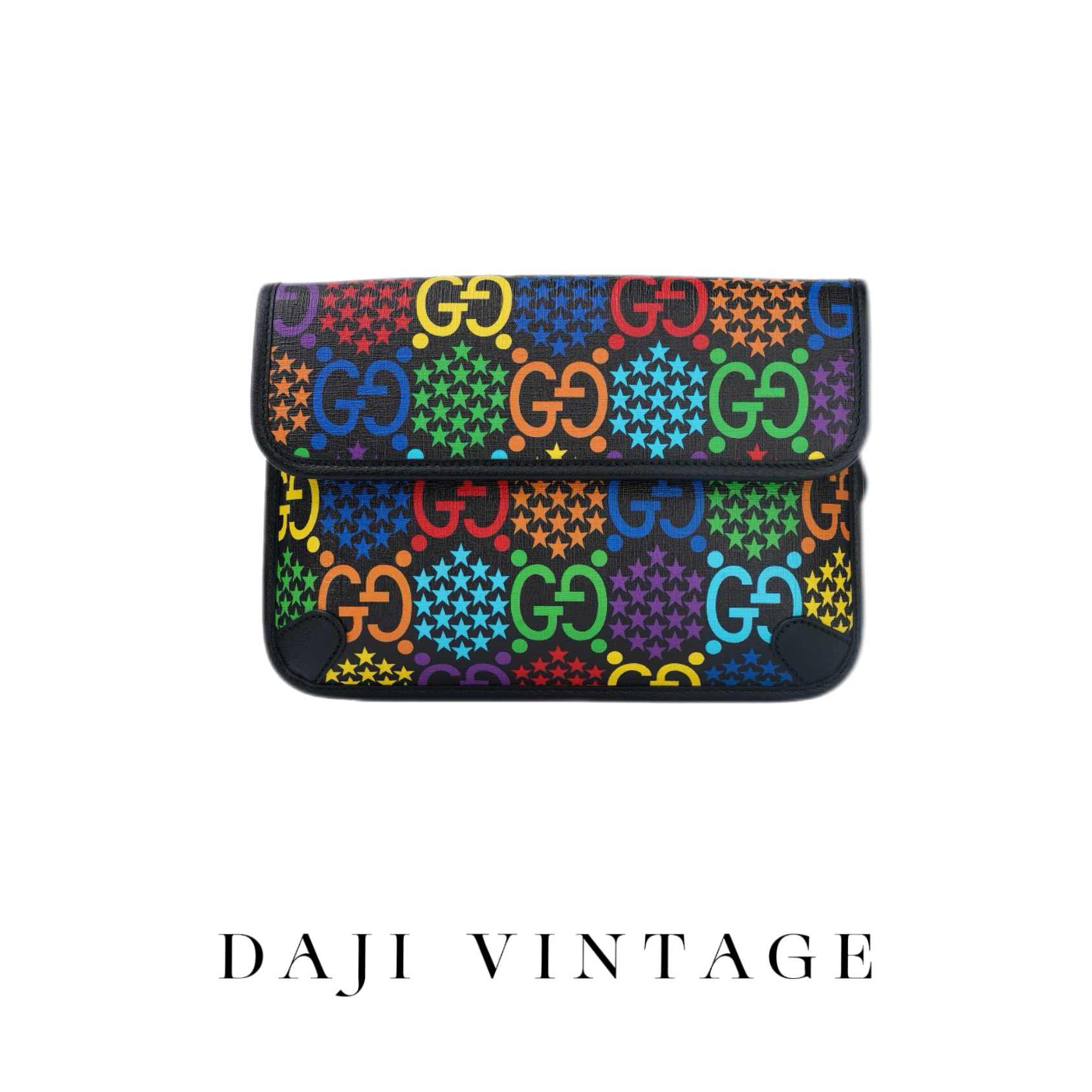 95新 GUCCI/古驰 大吉中古3/Gucci古驰跳跳糖腰包