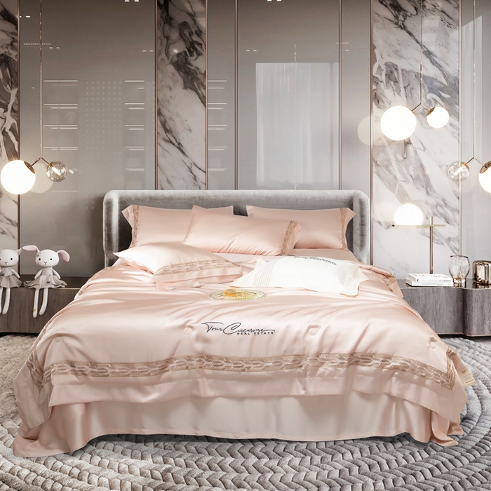 boyue/博越新款夏凉被轻奢设计师高端凉感空调被四件套夏被