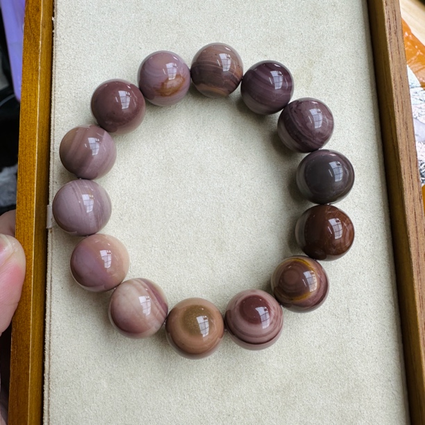 天然阿拉善玛瑙象神项链吊坠