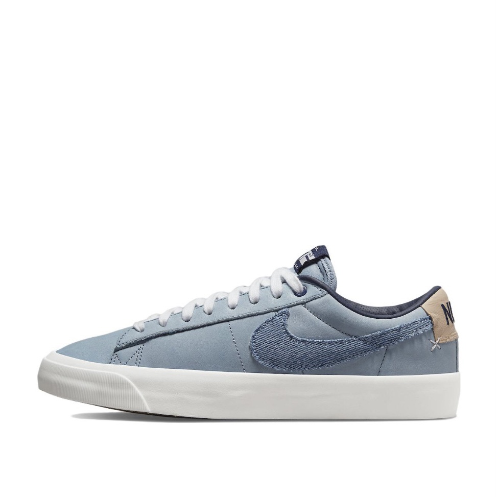 (断码清货)Nike/耐克 Blazer男款低帮防滑耐磨休闲板鞋DM8890-100