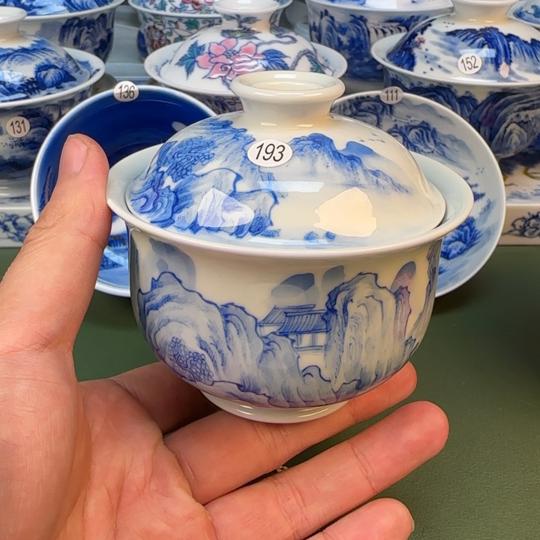 彦祖纯手工手绘茶具193